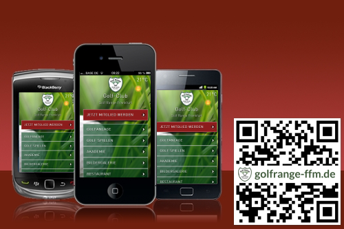 Golf-App mit digitaler Unterschrift per Touchscreen