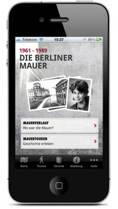Die Berliner Mauer-App
