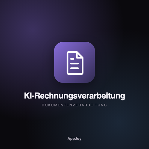 KI-Rechnungsverarbeitung