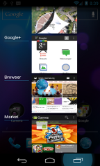 android 4.0 features recent apps